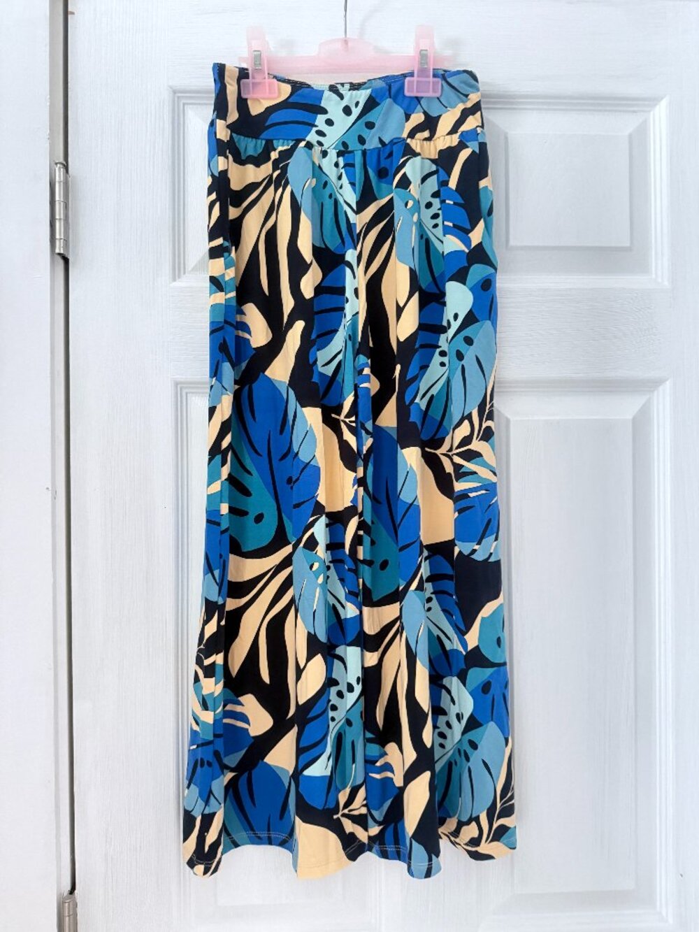 NWOT Fighting Eel blue monstera pants sz XS